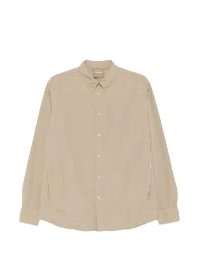 Aspesi Long-sleeve Shirt Jacket In Neutral