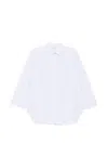 Aspesi Camicia In Popeline Di Cotone In White