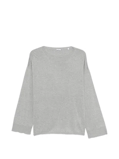 Aspesi Long-sleeve Sweater In Gray