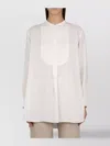 Aspesi Loose Fit Lightweight Mandarin Collar Tunic Shirt