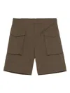 Aspesi Lou Bis Poplin Pocket Shorts