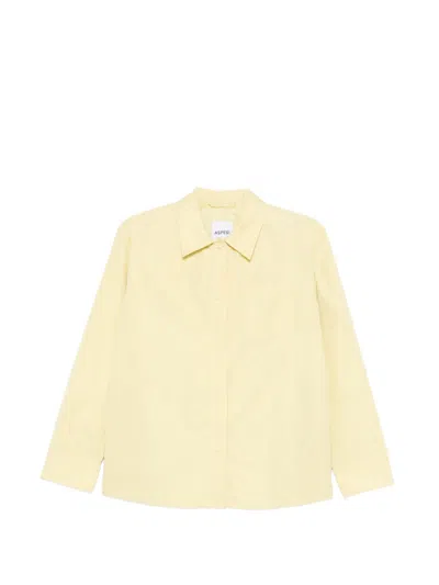Aspesi Lucciola Chest-pocket Jacket In Yellow
