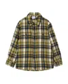 Aspesi M L Checkered Shirt In Green