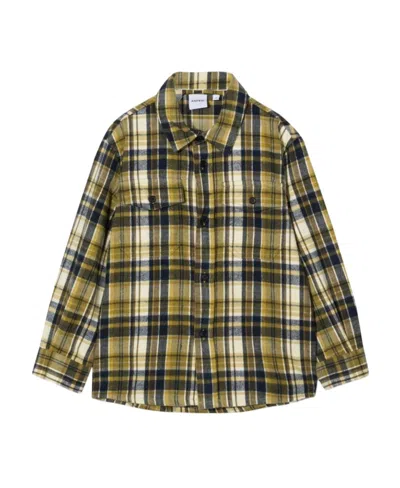 Aspesi M L Checkered Shirt In Green
