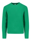 Aspesi "classic" Round Neck Sweater In Multi