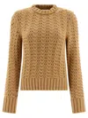 Aspesi Maglione Girocollo In Maglia Pointelle