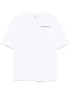 Aspesi Slogan-print Cotton T-shirt In White