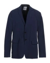 Aspesi Man Blazer Blue Size L Polyamide, Elastane