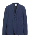 Aspesi Man Blazer Navy Size M Polyamide, Elastane In Blue