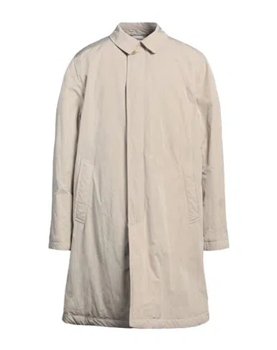Aspesi Man Coat Beige Size Xl Polyester