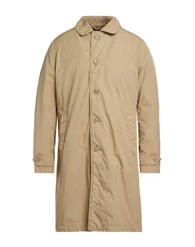 Aspesi Man Coat Beige Size Xxl Polyamide In Neutral