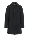 Aspesi Man Coat Black Size Xxl Polyester, Polyurethane In Black