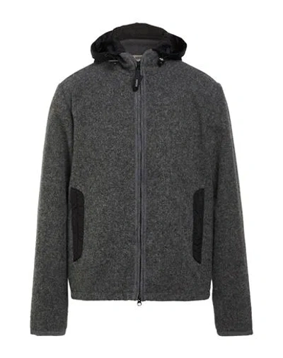 Aspesi Man Coat Grey Size S Virgin Wool In Gray