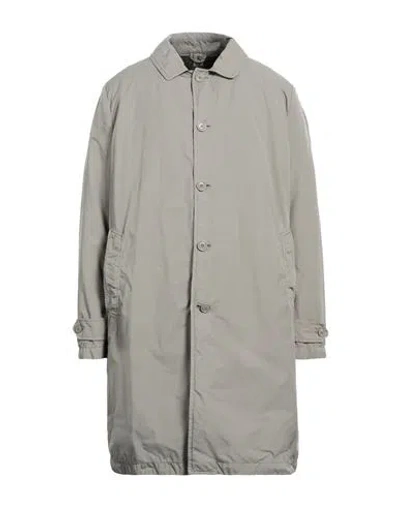 Aspesi Man Coat Khaki Size Xl Polyamide, Polyester