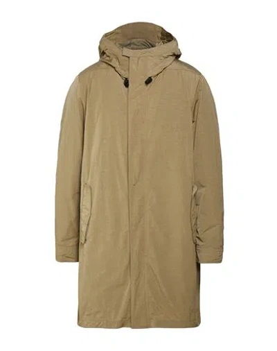 Aspesi Man Coat Military Green Size Xl Polyamide