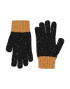 Aspesi Man Gloves Black Size M Wool In Black