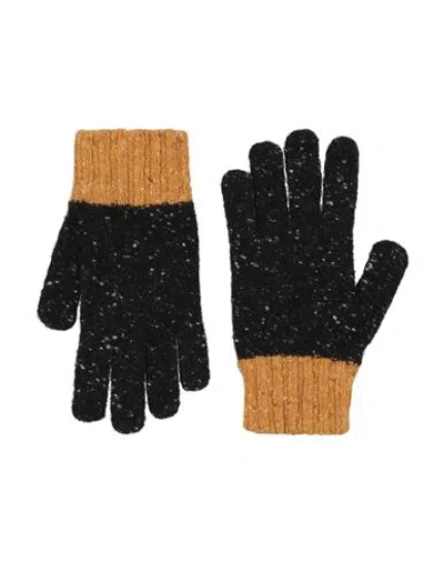 Aspesi Man Gloves Black Size M Wool