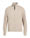 Aspesi Man Jacket Beige Size L Cotton, Polyamide, Elastane In Pink