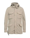 Aspesi Man Jacket Beige Size L Polyester, Polyamide In Beige