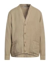 Aspesi Man Jacket Beige Size Xl Hemp In Beige