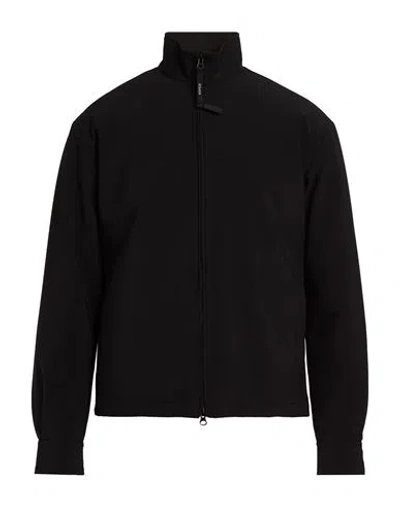ASPESI ASPESI MAN JACKET BLACK SIZE L POLYESTER, POLYURETHANE
