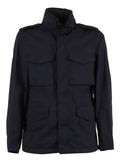 Aspesi Man Jacket In Blue