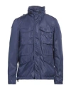 Aspesi Man Jacket Blue Size M Polyamide