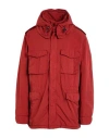 Aspesi Man Jacket Brick Size Xxl Polyester, Polyamide In Red