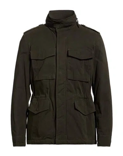 Aspesi Man Jacket Dark Green Size L Cotton, Polyester, Polyamide