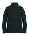 Aspesi Man Jacket Dark Green Size S Cotton