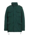 Aspesi Man Jacket Emerald Green Size Xl Polyester, Polyamide