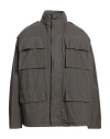 Aspesi Man Jacket Grey Size L Cotton