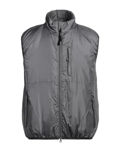 Aspesi Man Jacket Grey Size Xl Polyamide In Gray