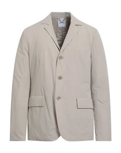 Aspesi Man Jacket Grey Size Xl Polyamide, Elastane In Gray