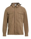Aspesi Man Jacket Khaki Size S Polyester In Nude