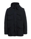Aspesi Man Jacket Midnight Blue Size M Polyester, Polyamide