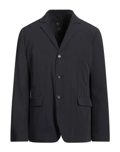 Aspesi Man Jacket Midnight Blue Size Xl Polyamide, Elastane