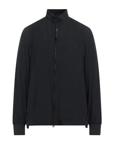 Aspesi Man Jacket Midnight Blue Size Xxl Polyamide, Elastane