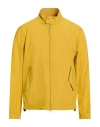Aspesi Man Jacket Mustard Size L Polyamide, Elastane In Gold
