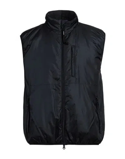 Aspesi Man Jacket Navy Blue Size Xl Polyamide In Navy Blue