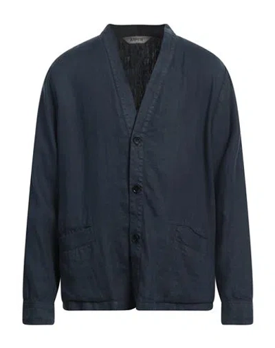 Aspesi Man Jacket Navy Size Xl Hemp