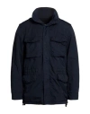Aspesi Man Jacket Navy Size Xs Polyester, Polyamide In Black