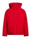 Aspesi Man Jacket Red Size Xxl Polyester