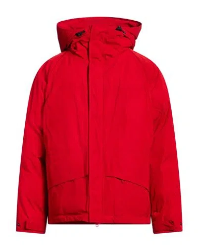 Aspesi Man Jacket Red Size Xxl Polyester