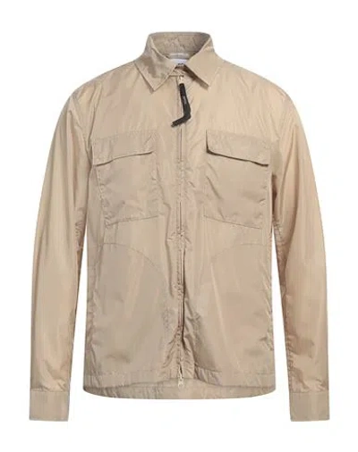 Aspesi Man Jacket Sand Size Xl Polyamide In Beige