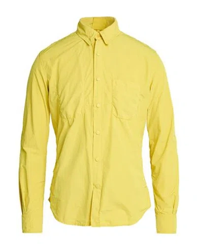 Aspesi Man Jacket Yellow Size Xxl Polyester, Polyamide