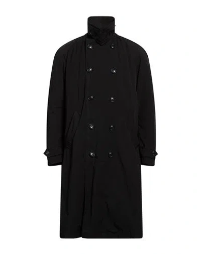 Aspesi Man Overcoat & Trench Coat Black Size L Polyamide