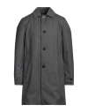 Aspesi Man Overcoat & Trench Coat Grey Size L Virgin Wool, Polyurethane