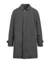 Aspesi Man Overcoat & Trench Coat Lead Size M Polyester, Polyamide In Grey