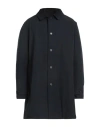 Aspesi Single-breasted Windbreaker In Blue